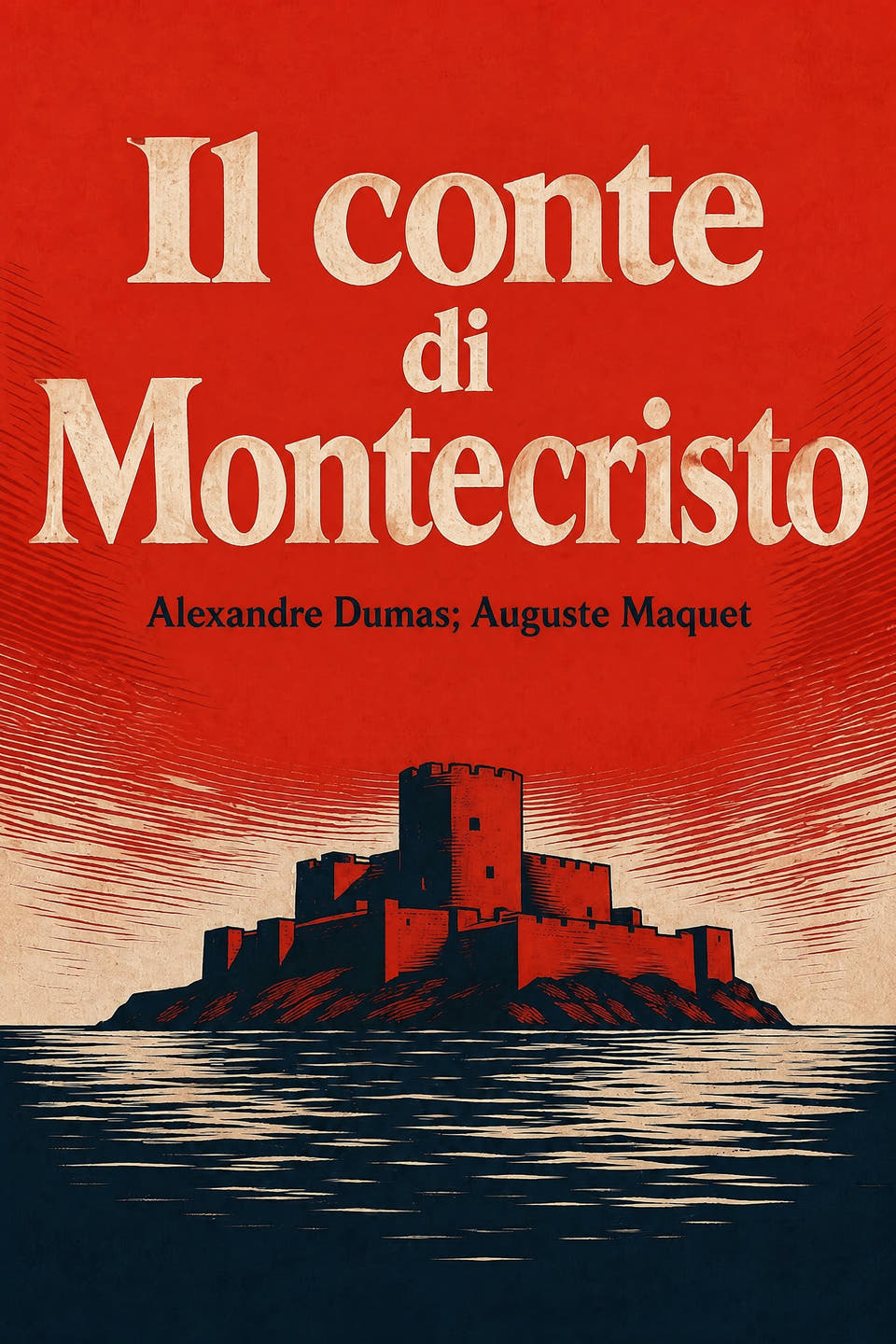 Il conte di Montecristo by Alexandre Dumas; Auguste Maquet, the cover