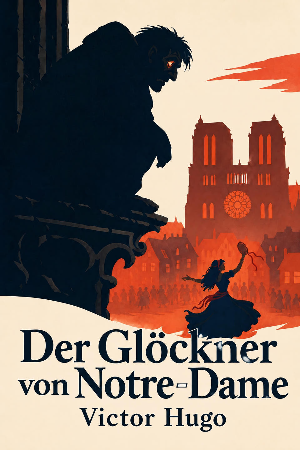 Der Glöckner von Notre-Dame by Victor Hugo, the cover