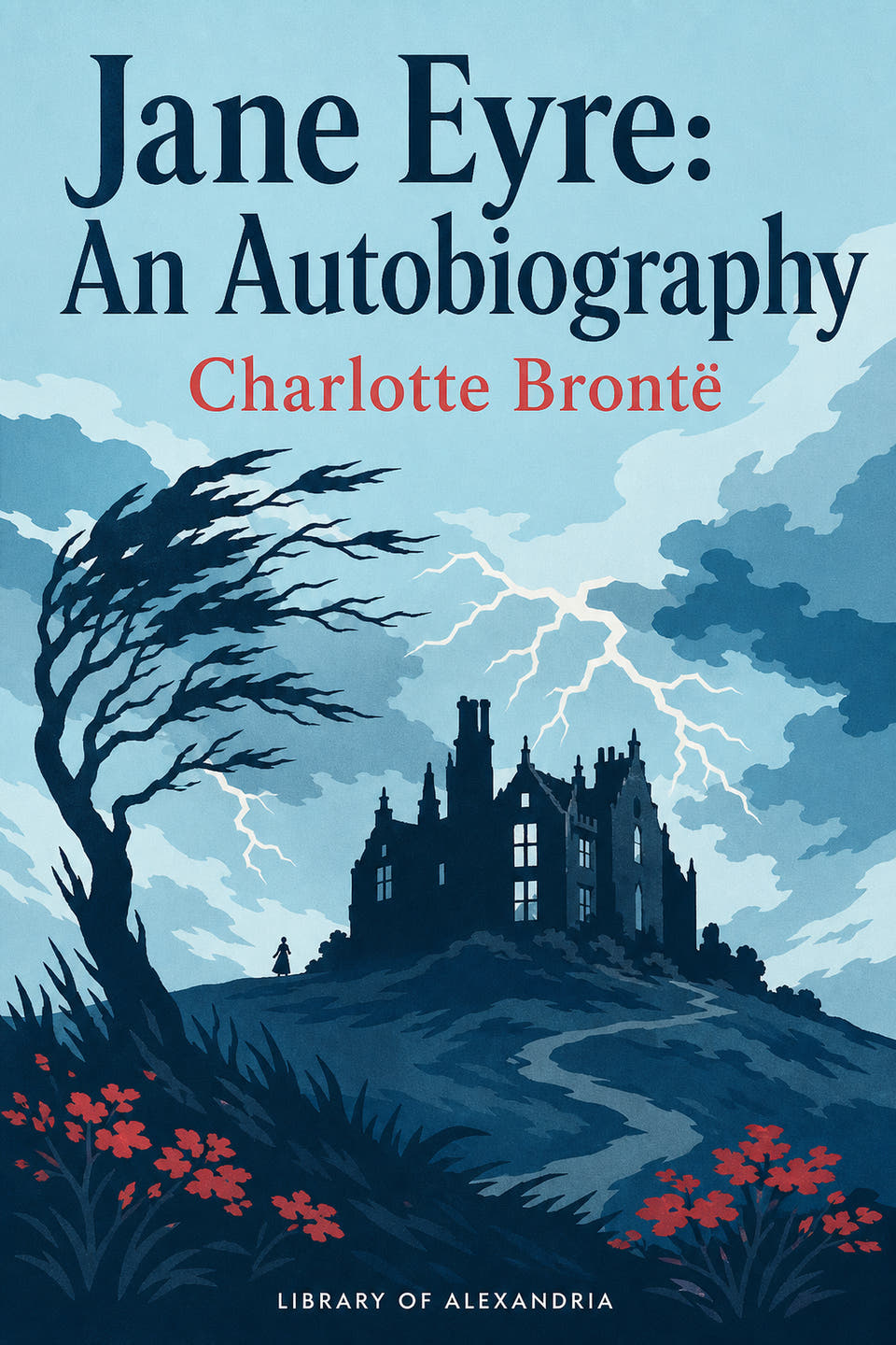 Jane Eyre: An Autobiography by Charlotte Brontë, the cover