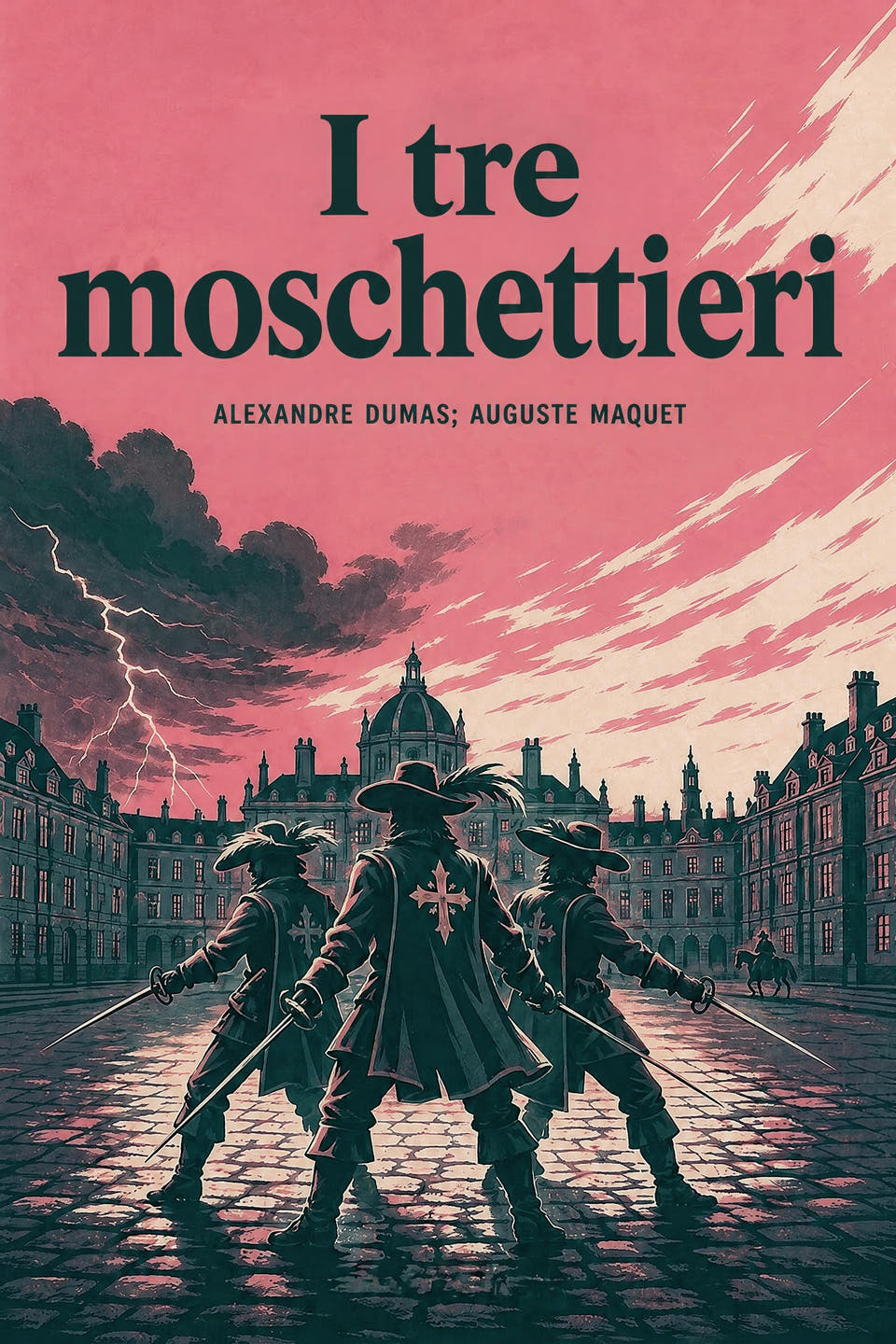 The Three Musketeers by Alexandre Dumas; Auguste Maquet, the cover