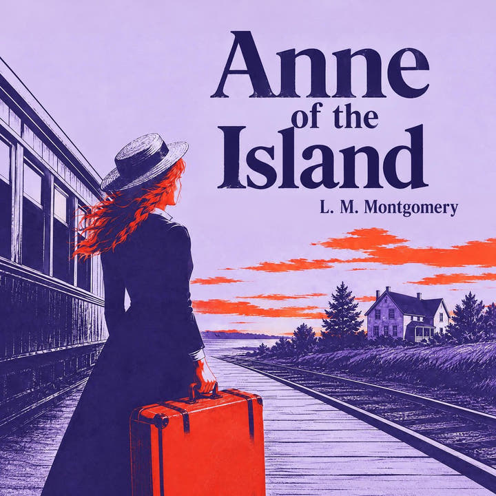 Anne of the Island, the audiobook cover