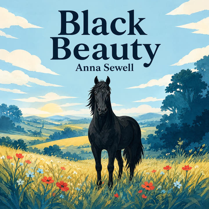 Black Beauty, the audiobook cover