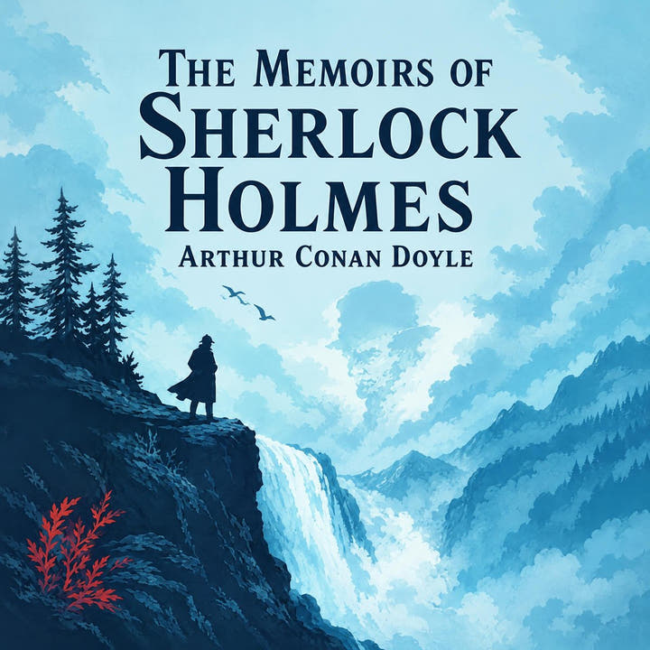 Les Mémoires de Sherlock Holmes, the audiobook cover