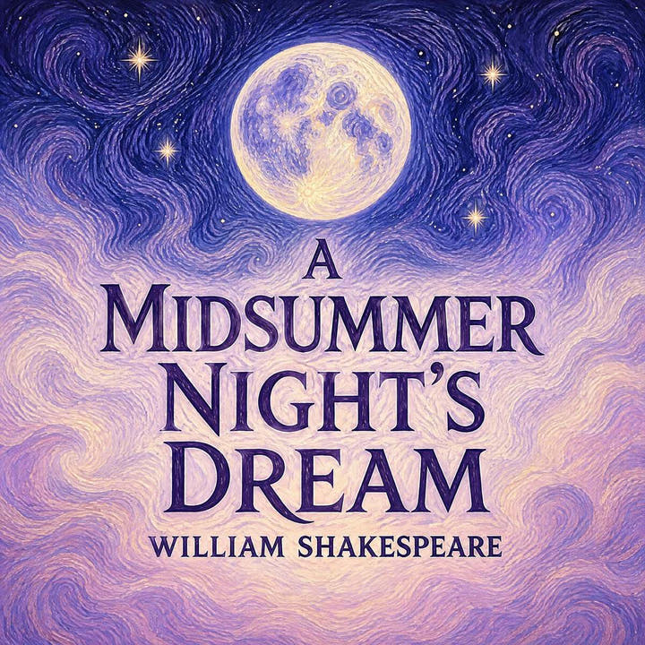 A Midsummer Night's Dream, the audiobook cover