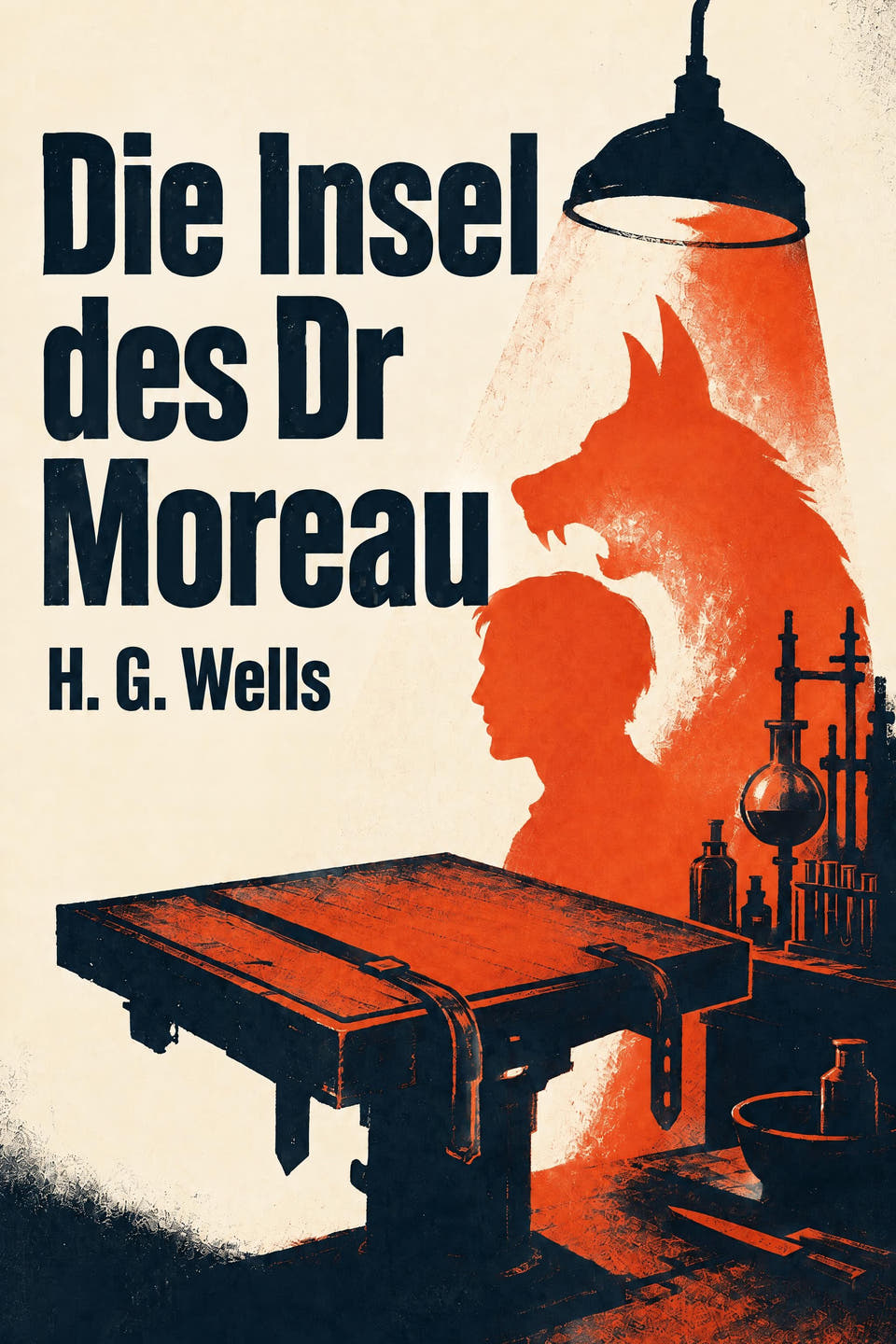 The Island of Doctor Moreau by H. G. Wells, the cover