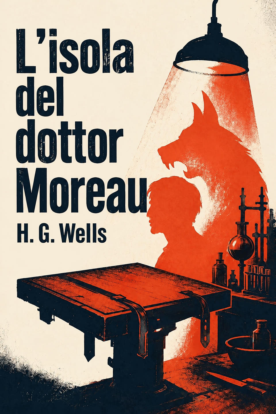 The Island of Doctor Moreau by H. G. Wells, the cover