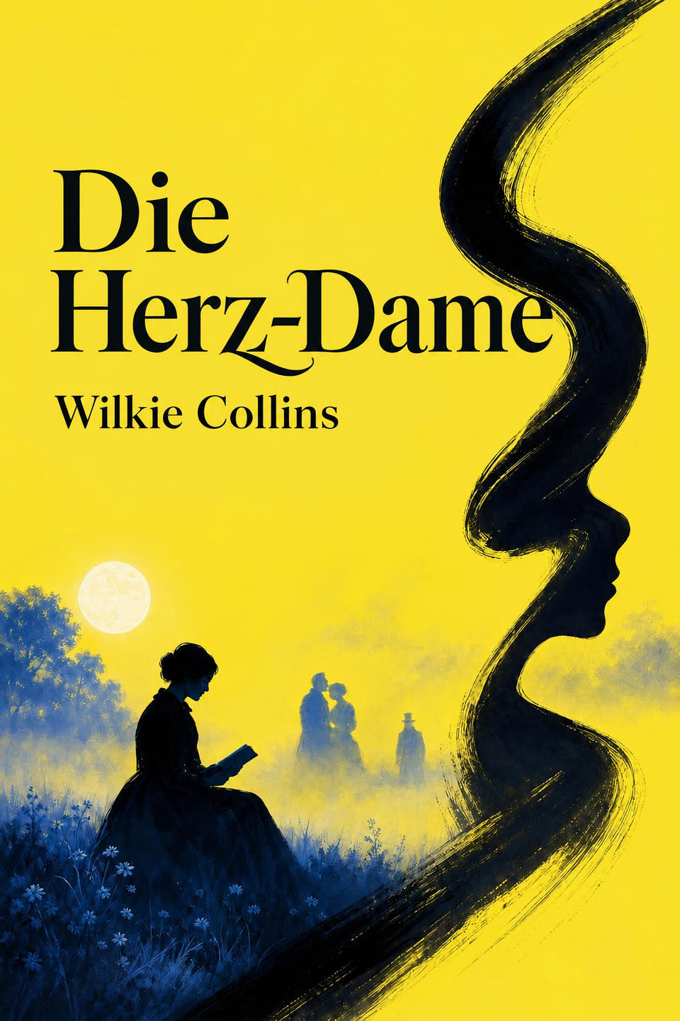 Die Herz-Dame by Wilkie Collins, the cover