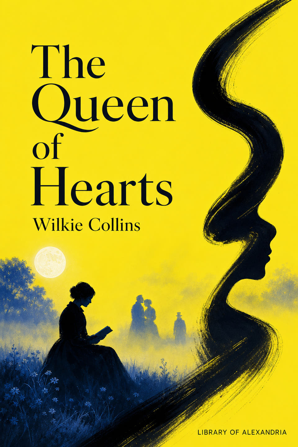 The Queen of Hearts by Wilkie Collins, the cover