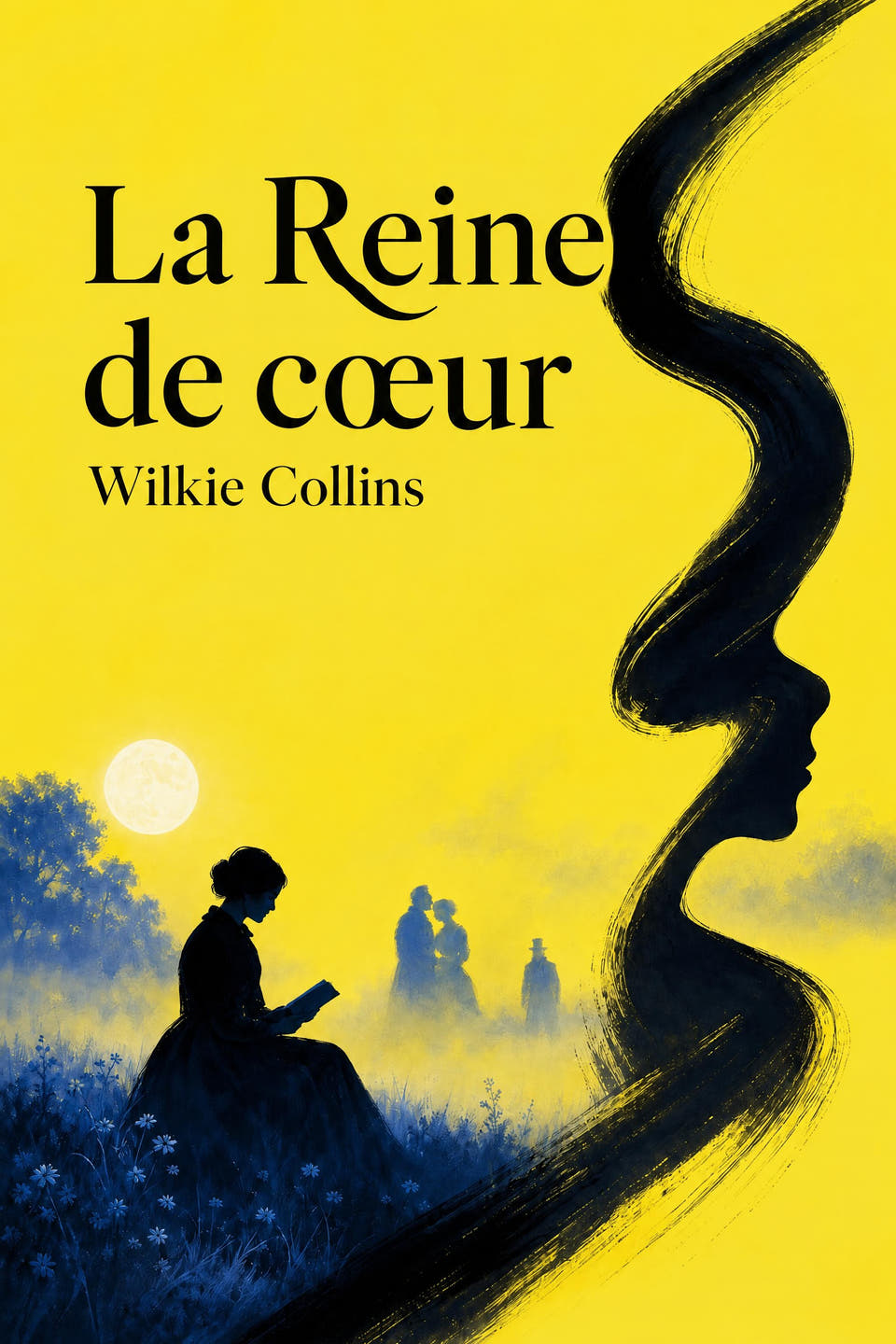 La Reine de cœur by Wilkie Collins, the cover