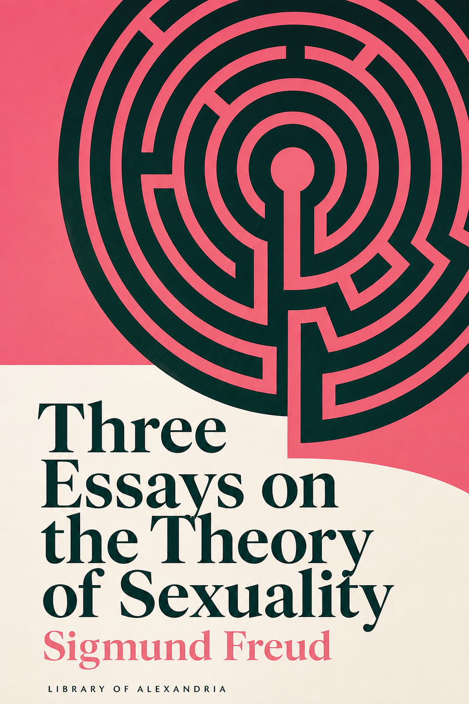 Three Essays on the Theory of Sexuality by Sigmund Freud, the cover