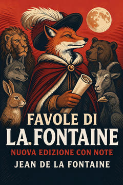 Favole di La Fontaine — Nuova edizione con note, the cover of this edition