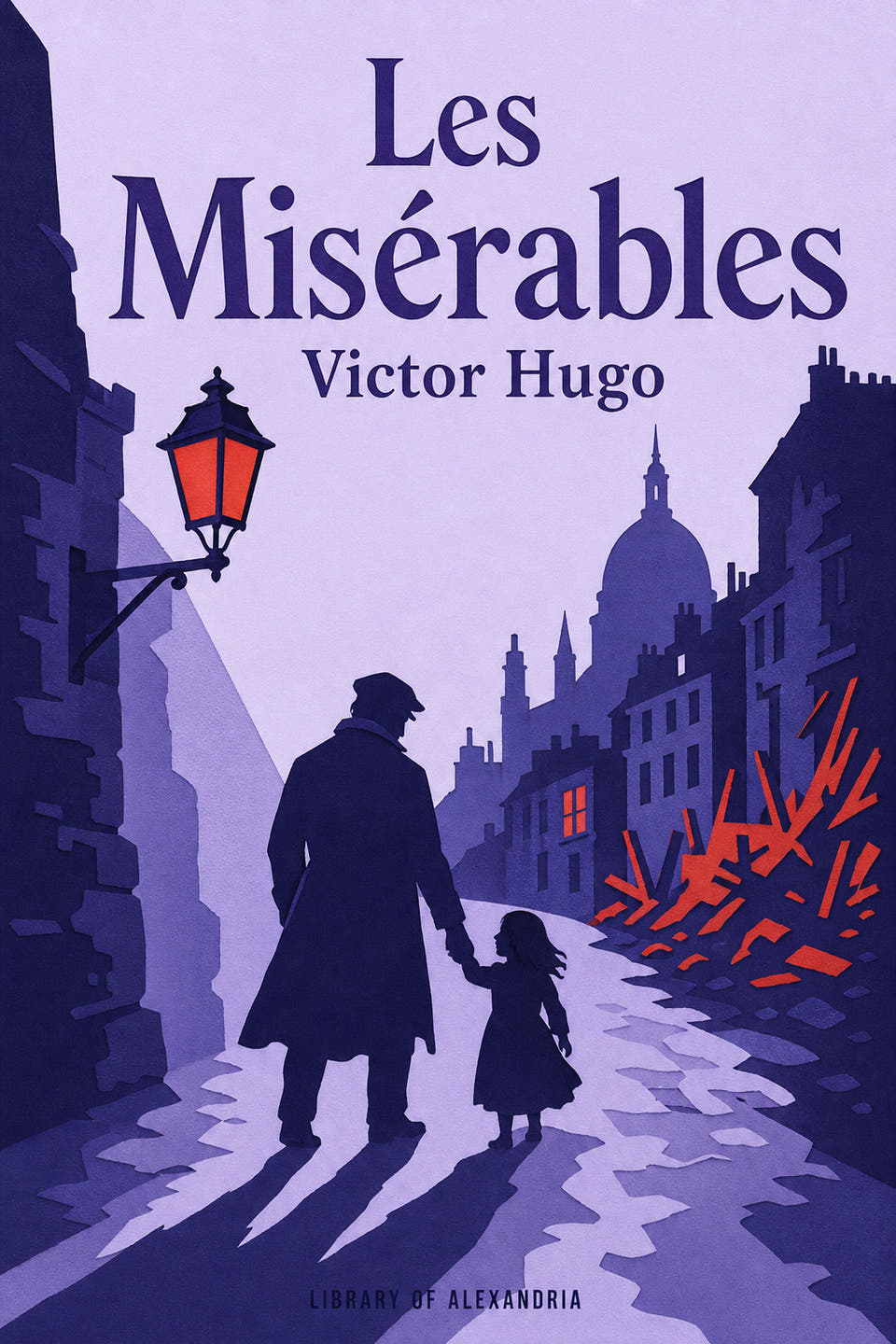 Los miserables by Víctor Hugo, the cover