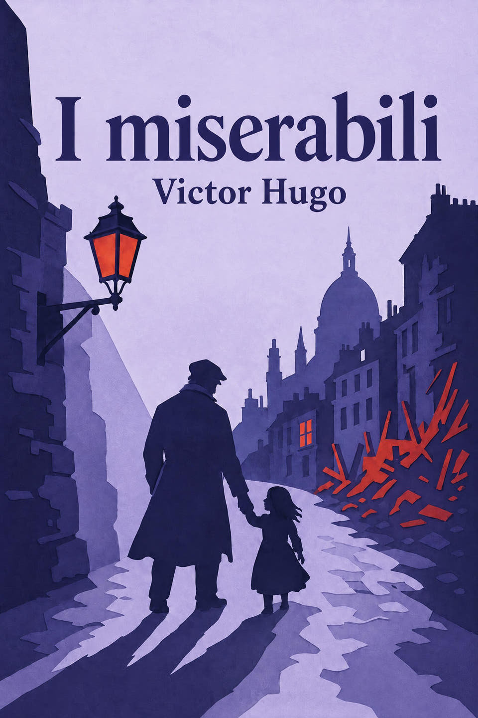I miserabili by Victor Hugo, the cover