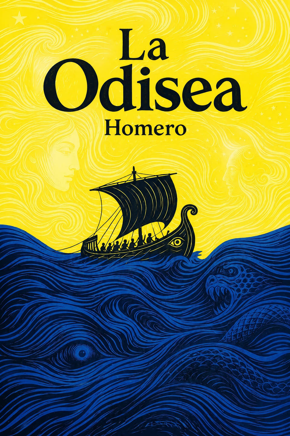 The Odyssey by Homer, the cover