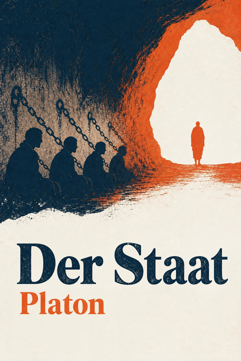 Der Staat by Platon, the cover