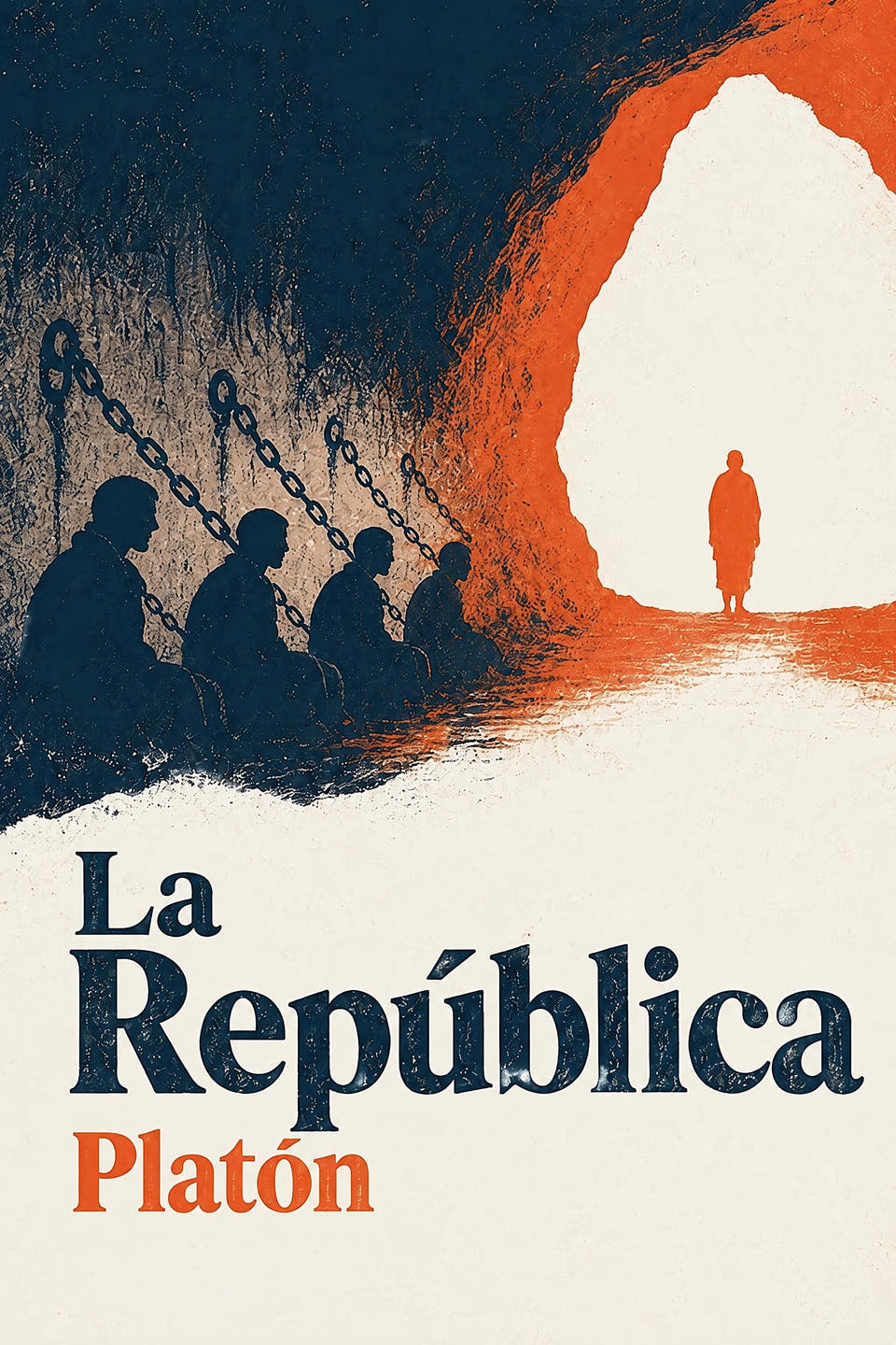 La República by Platón, the cover