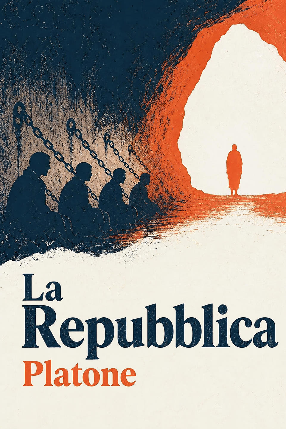 La Repubblica by Platone, the cover