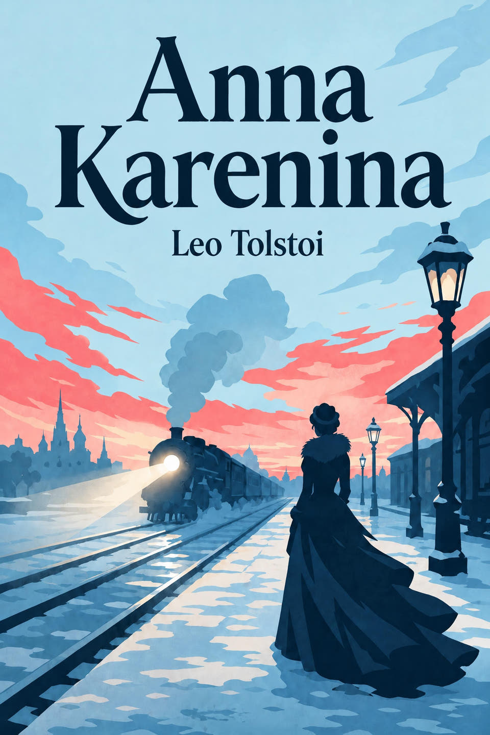 Anna Karenina by Leo Tolstoy, the cover