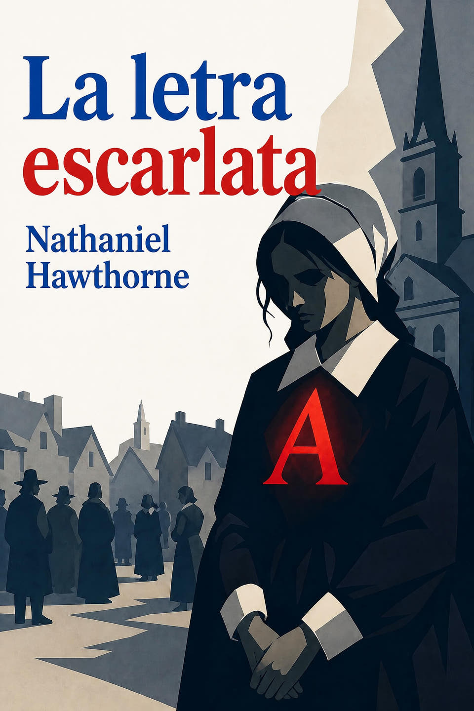The Scarlet Letter by Nathaniel Hawthorne, the cover