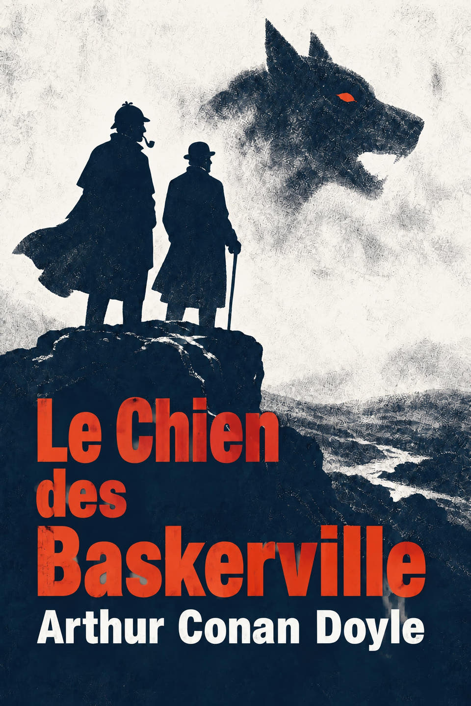 The Hound of the Baskervilles by Arthur Conan Doyle, the cover