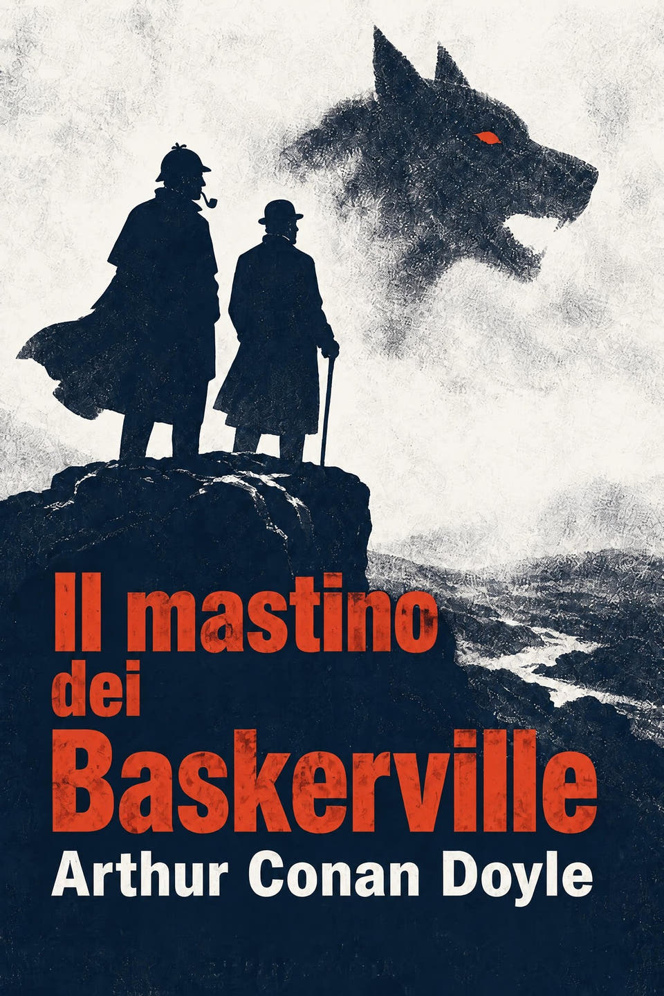 The Hound of the Baskervilles by Arthur Conan Doyle, the cover