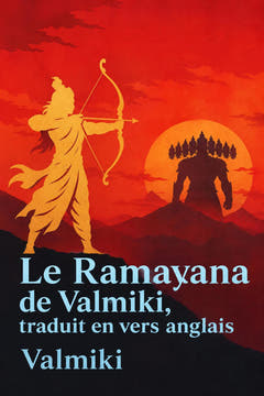 Le Ramayana de Valmiki, traduit en vers anglais, the cover of this edition
