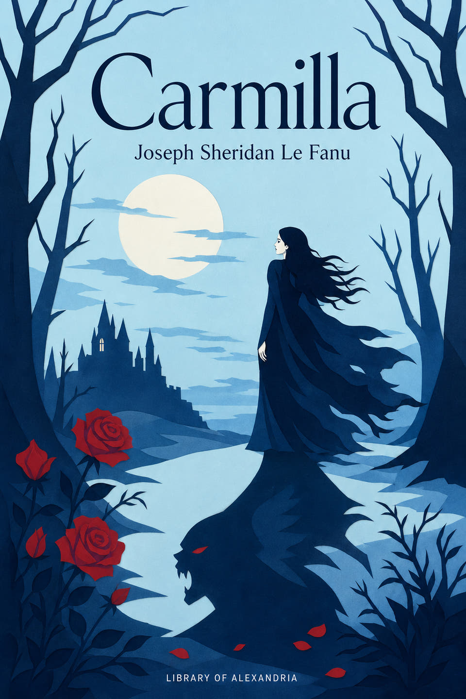 Carmilla by Joseph Sheridan Le Fanu, the cover
