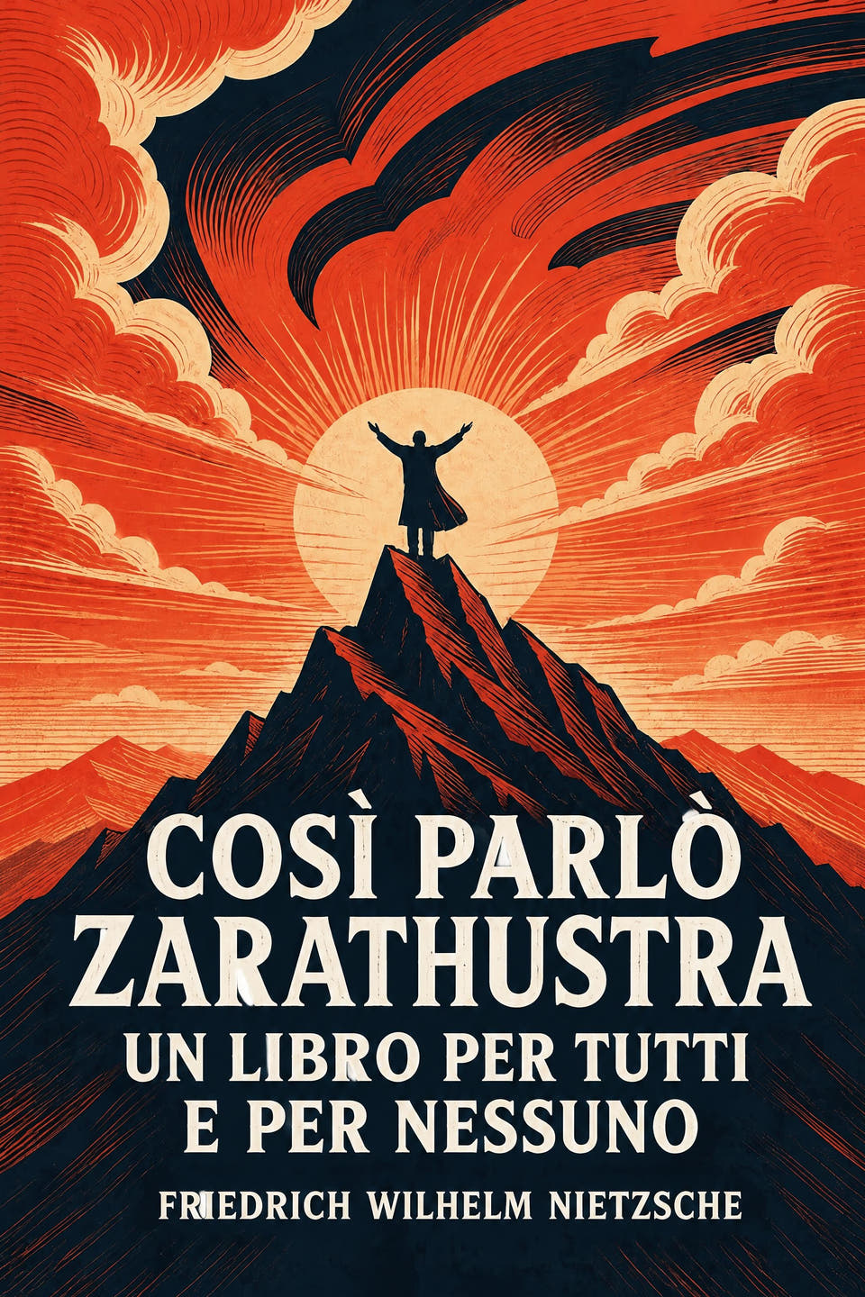 Thus Spake Zarathustra: A Book for All and None by Friedrich Nietzsche, the cover