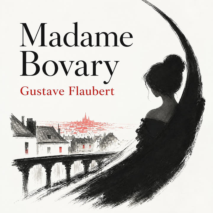 Madame Bovary, the audiobook cover