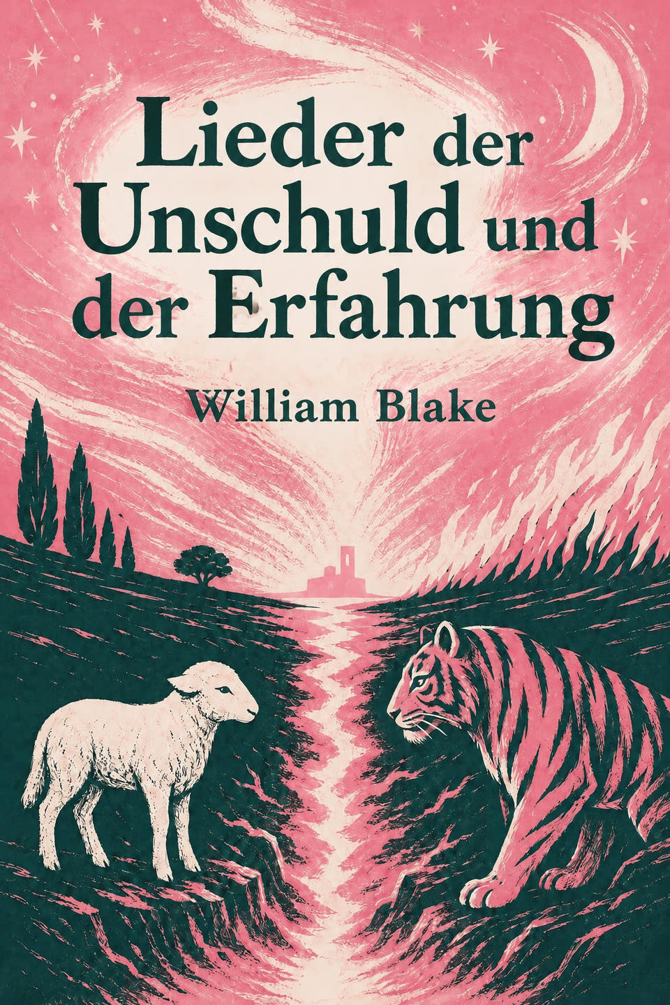Lieder der Unschuld und der Erfahrung by William Blake, the cover