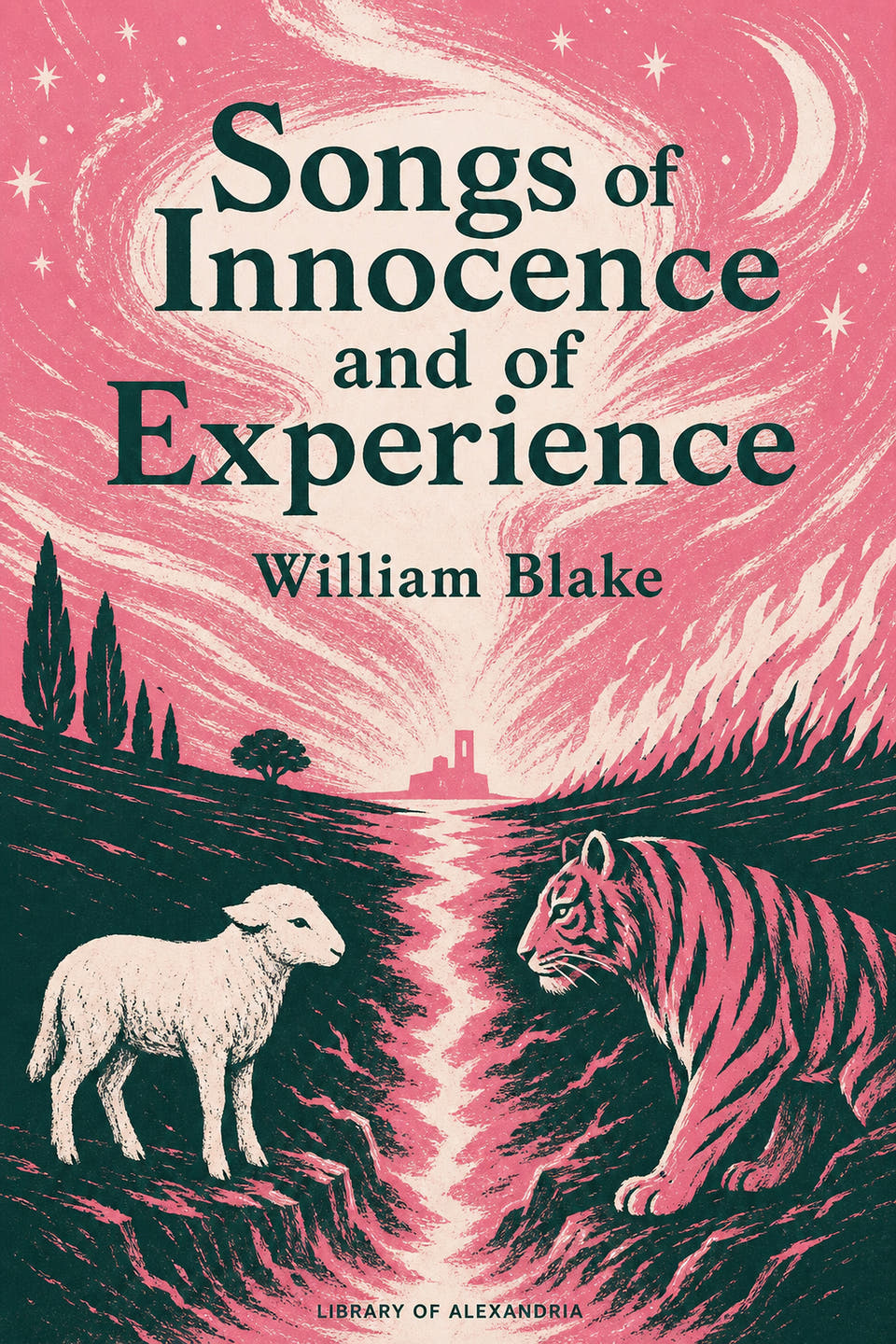 Songs of Innocence and of Experience by William Blake, the cover