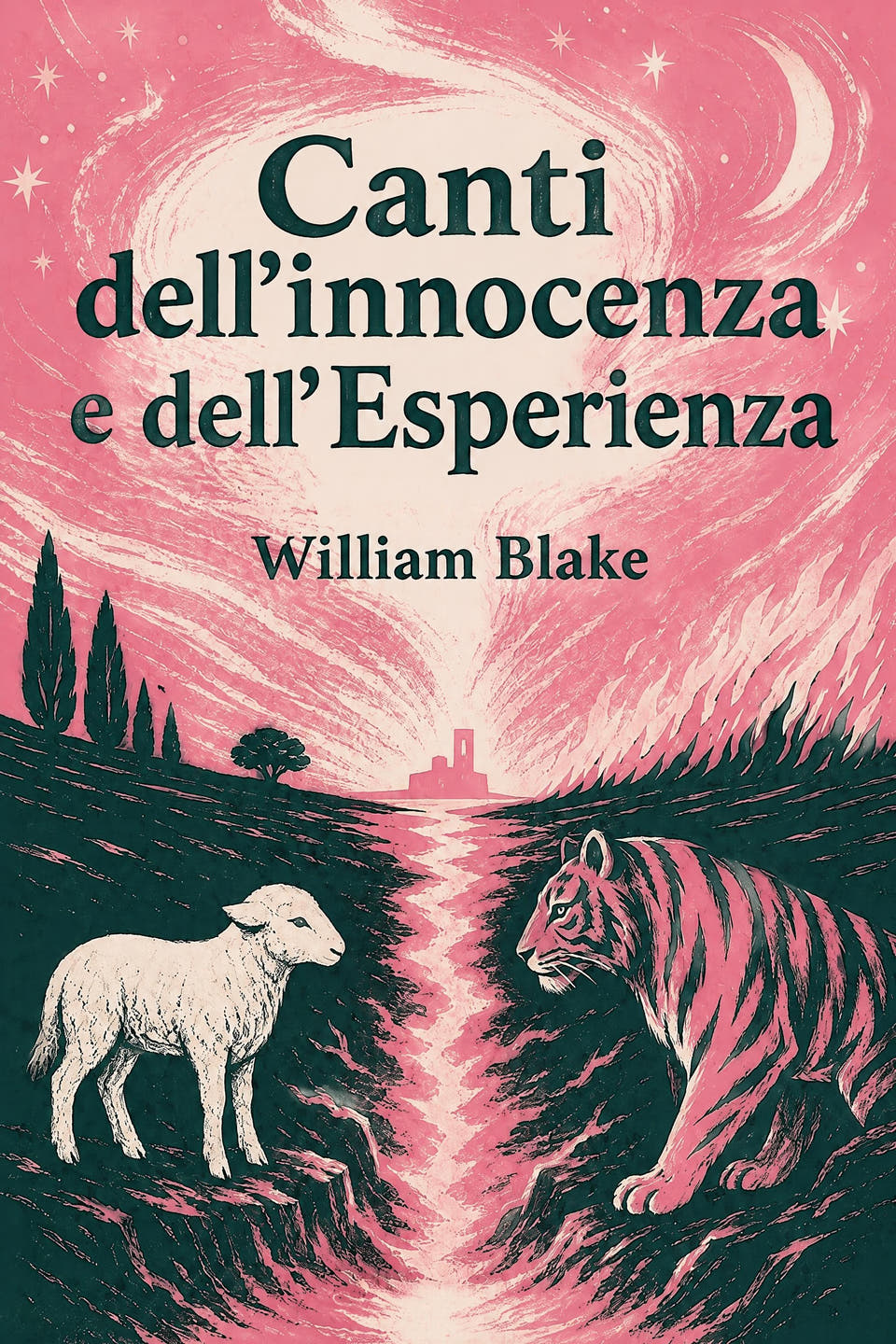 Canti dell’innocenza e dell’Esperienza by William Blake, the cover