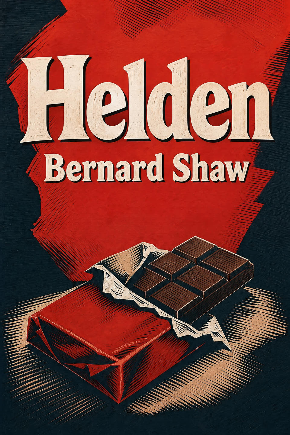 Arms and the Man by Bernard Shaw, the cover