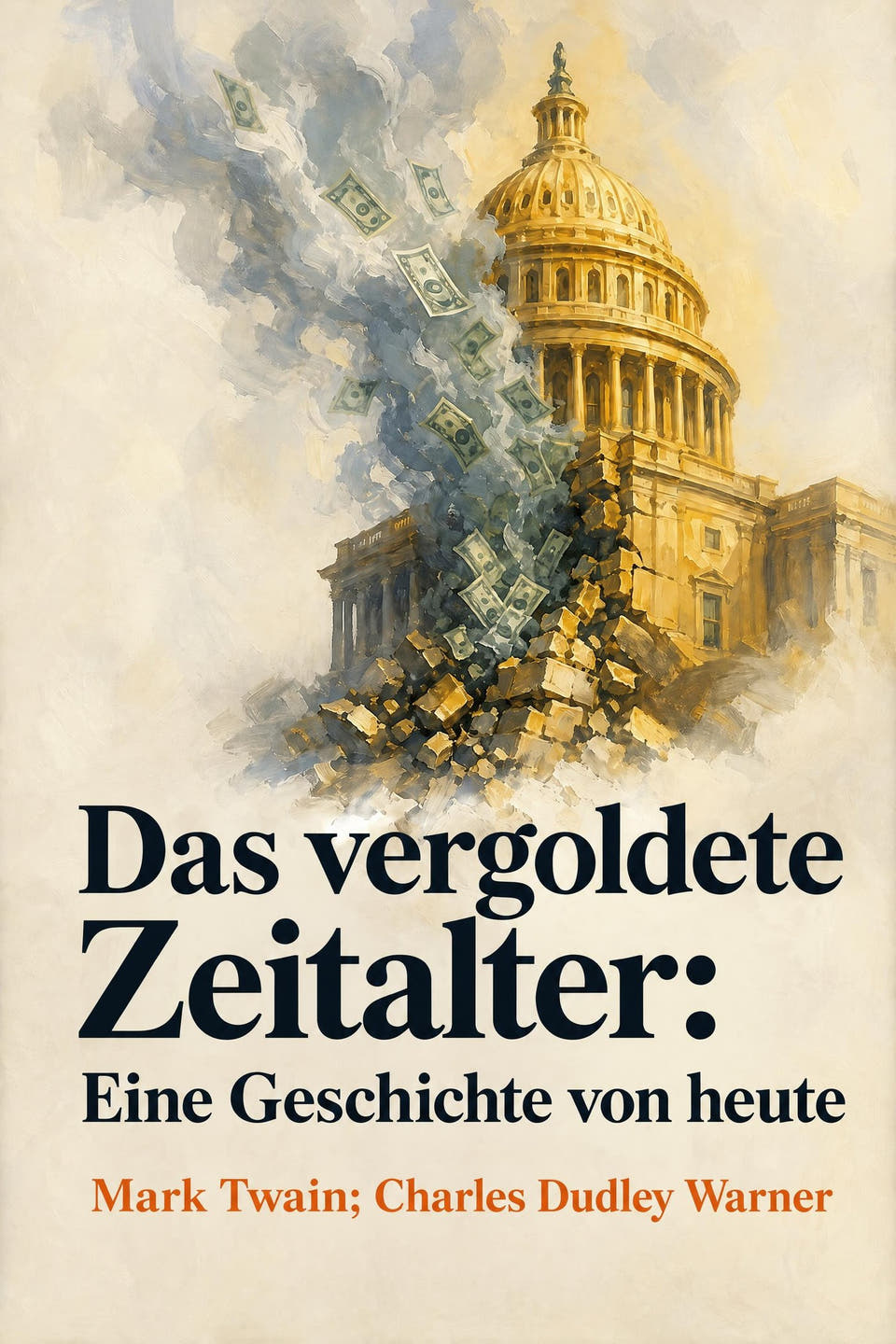 Das vergoldete Zeitalter: Eine Geschichte von heute by Mark Twain; Charles Dudley Warner, the cover