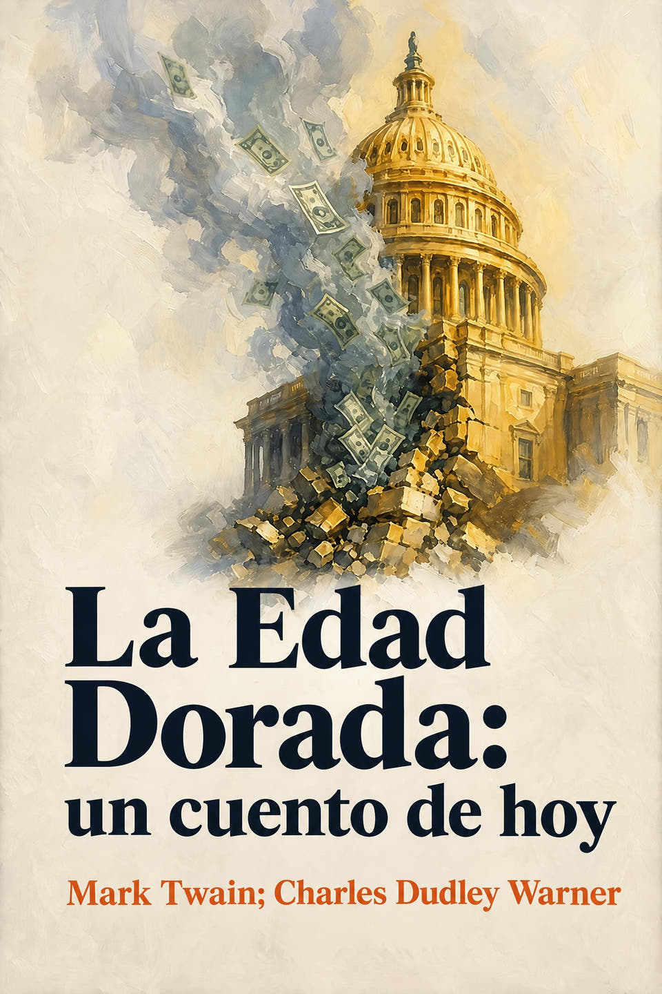 La Edad Dorada: un cuento de hoy by Mark Twain; Charles Dudley Warner, the cover