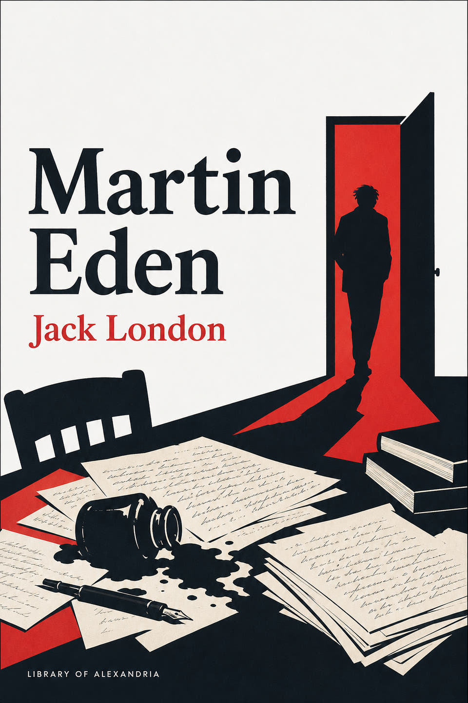 Martin Eden by Jack London, the cover
