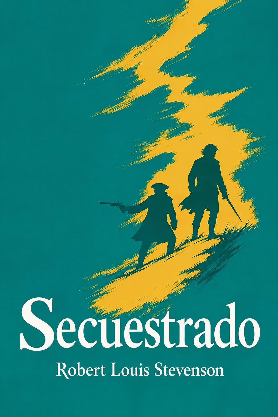 Kidnapped by Robert Louis Stevenson, the cover