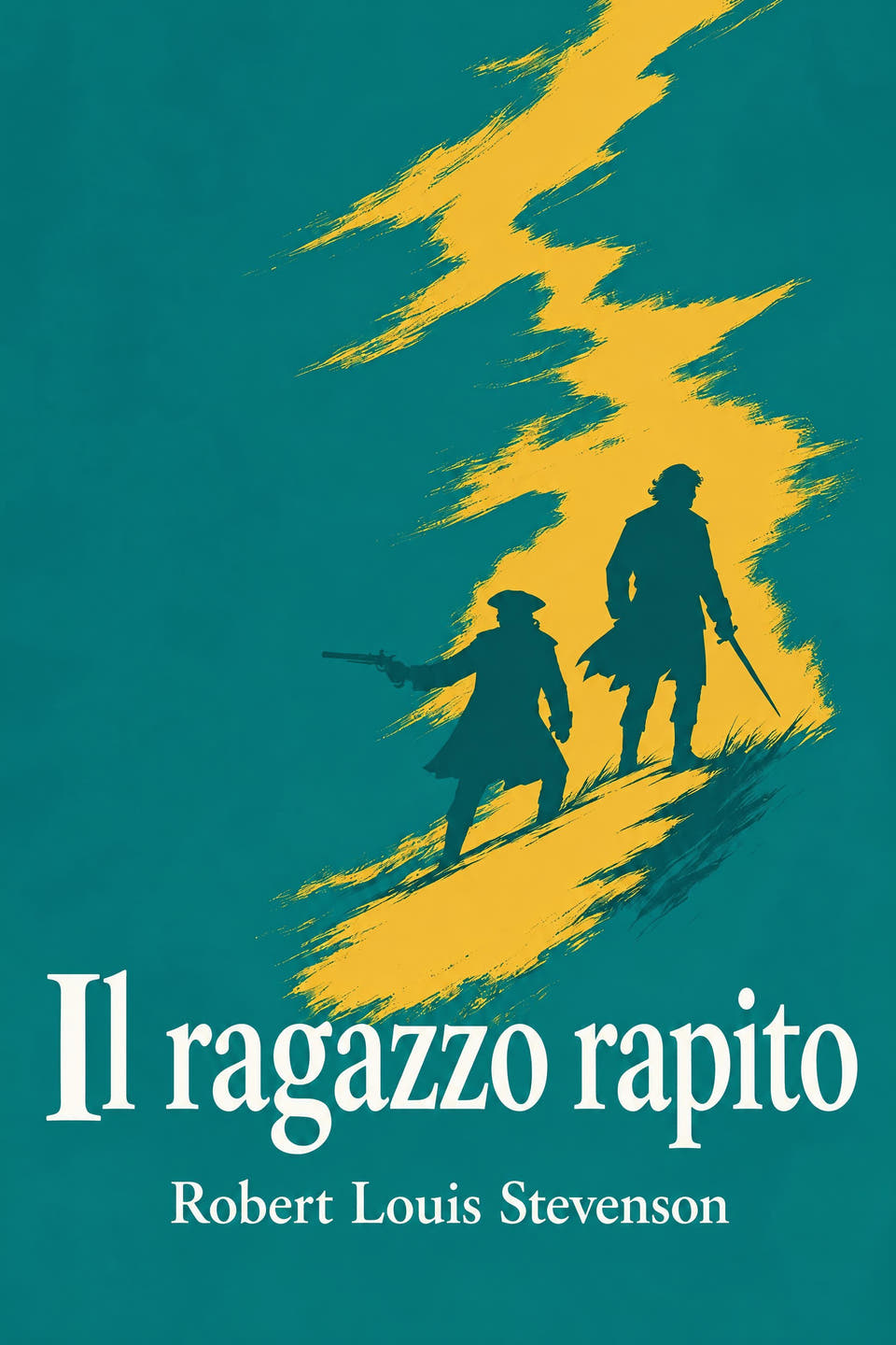 Kidnapped by Robert Louis Stevenson, the cover
