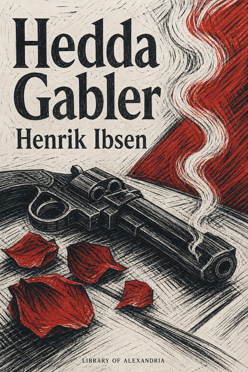 Hedda Gabler by Henrik Ibsen, the cover