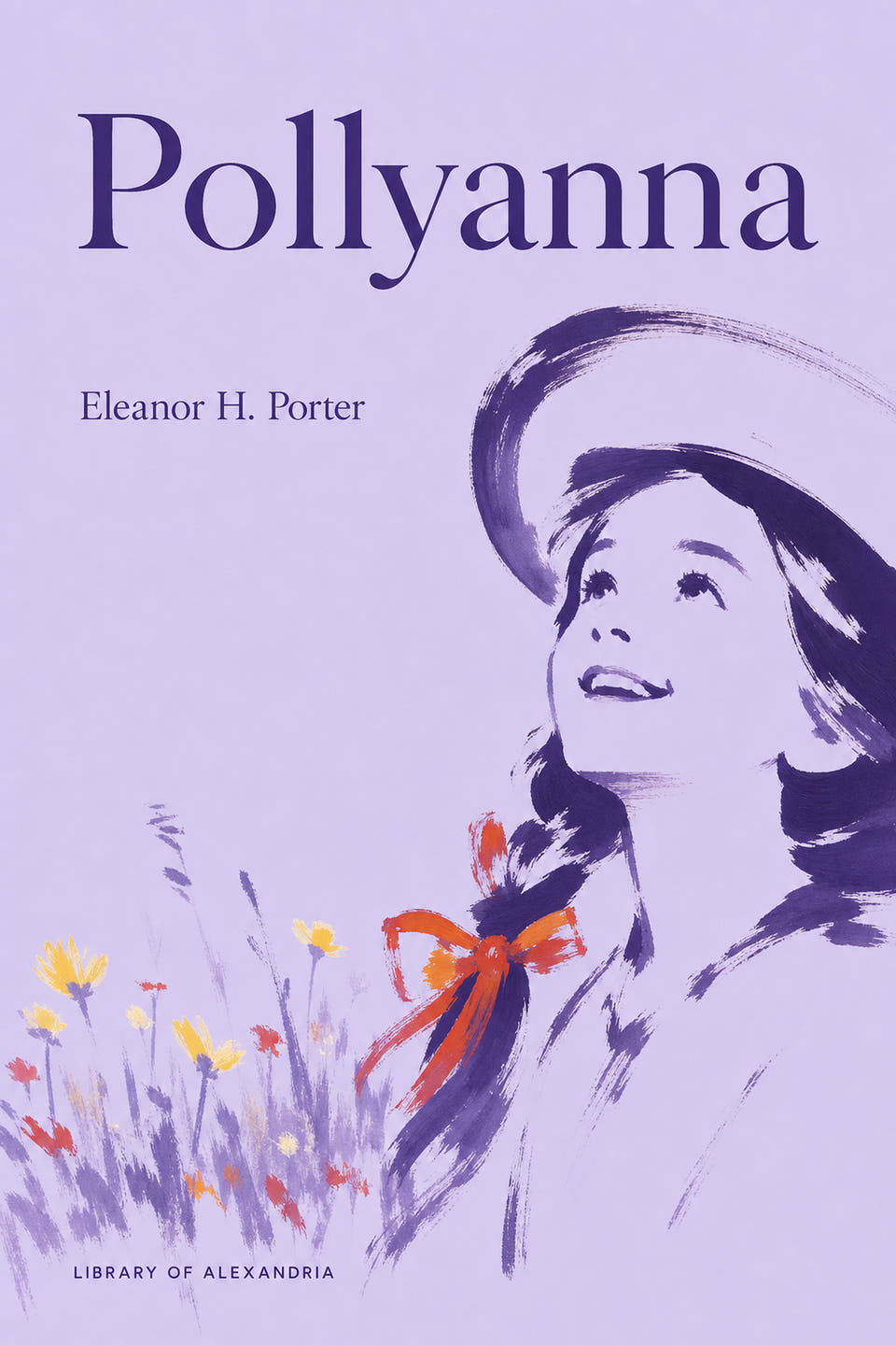 Pollyanna by Eleanor H. Porter, the cover