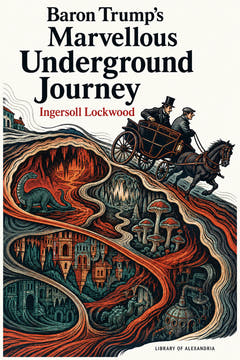 Baron Trump's Marvellous Underground Journey, the cover of this edition