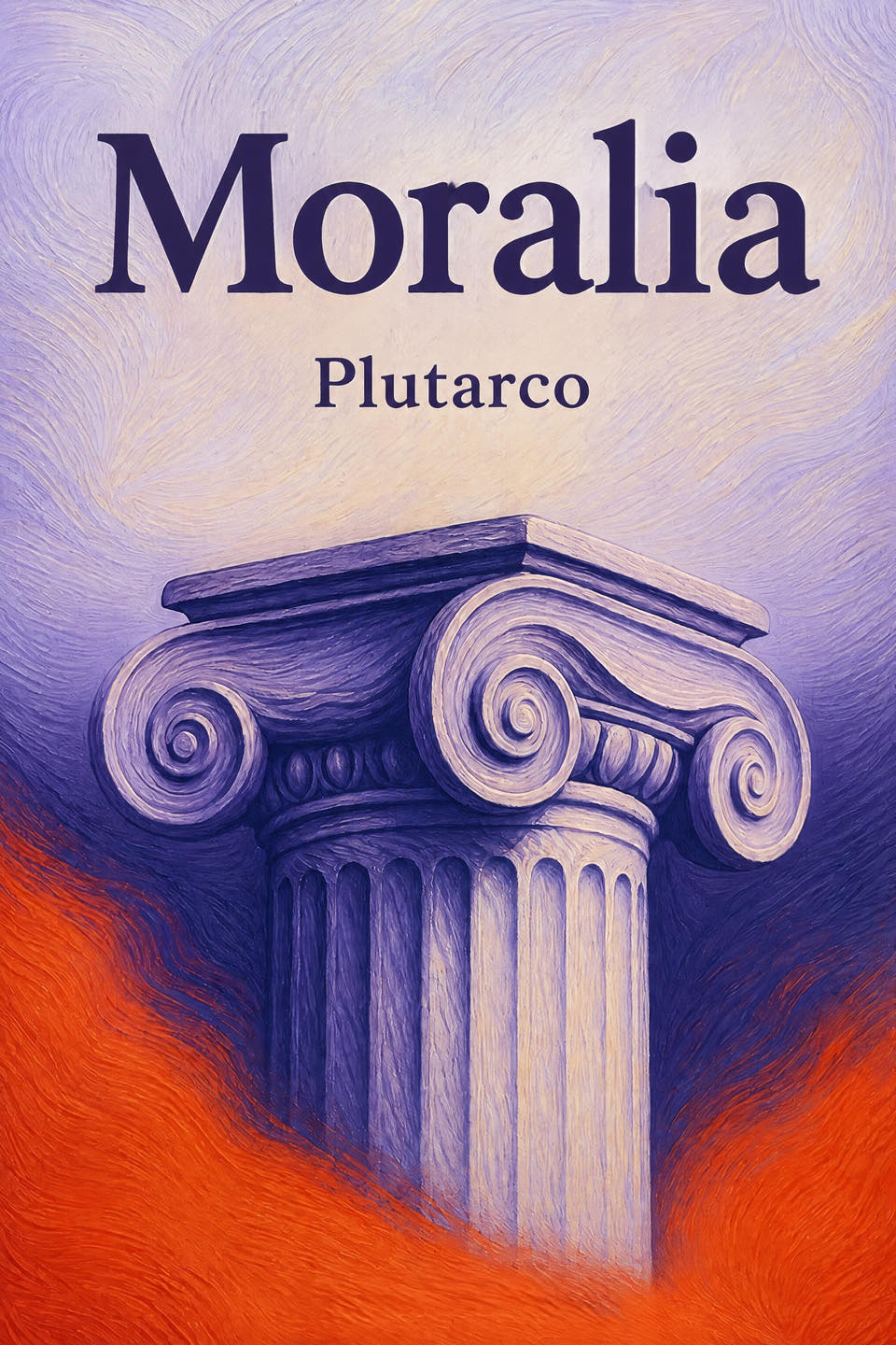Moralia by Plutarco, the cover