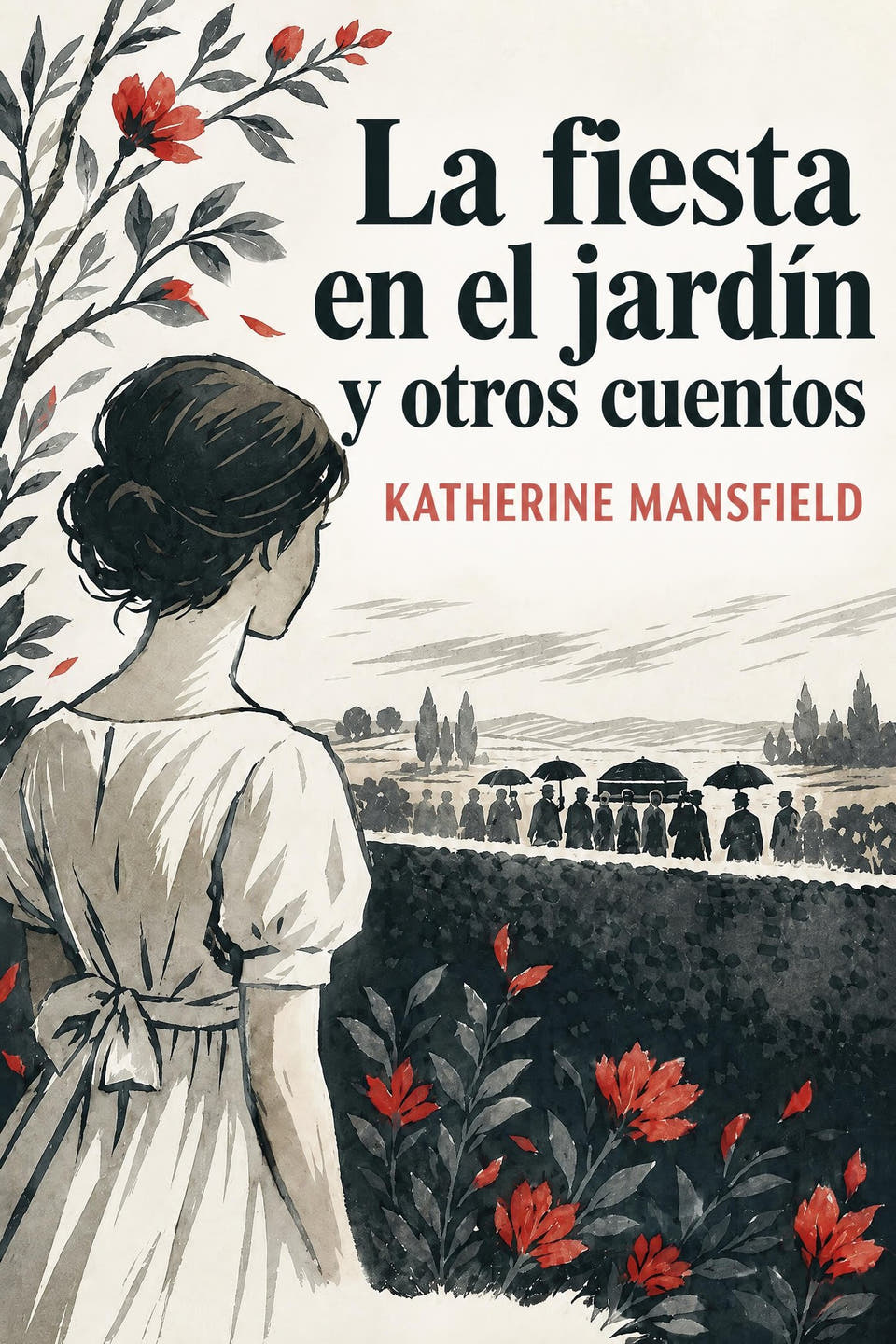 Portada de La fiesta en el jardín y otros cuentos, de Katherine Mansfield