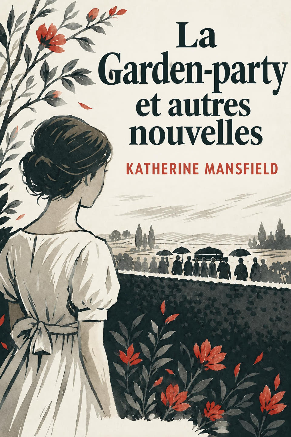 La Garden-party et autres nouvelles by Katherine Mansfield, the cover