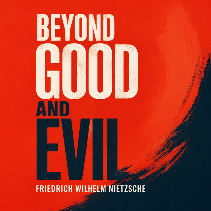 Beyond Good and Evil, the audiobook cover