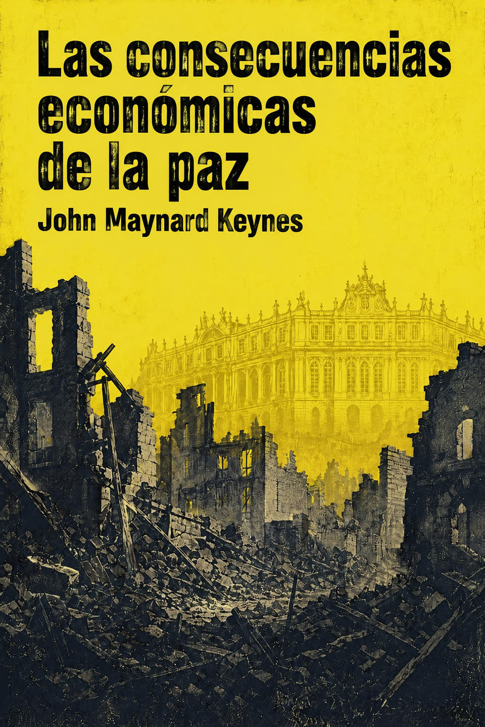 Las consecuencias económicas de la paz by John Maynard Keynes, the cover