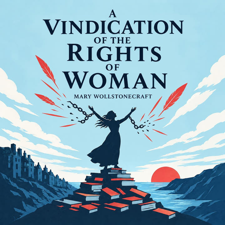 A Vindication of the Rights of Woman, the audiobook cover