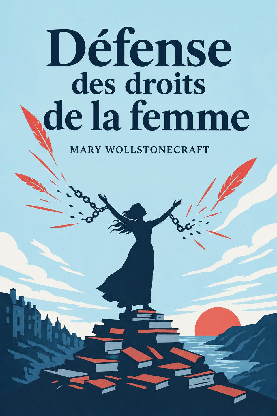 Défense des droits de la femme by Mary Wollstonecraft, the cover
