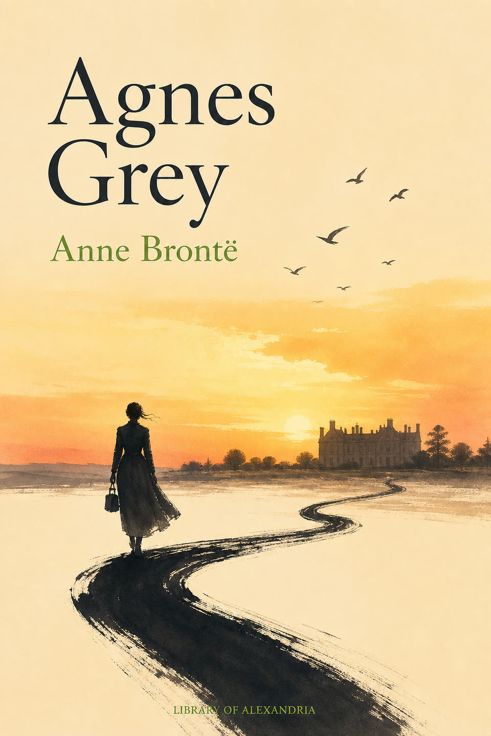 Agnes Grey by Anne Brontë, the cover