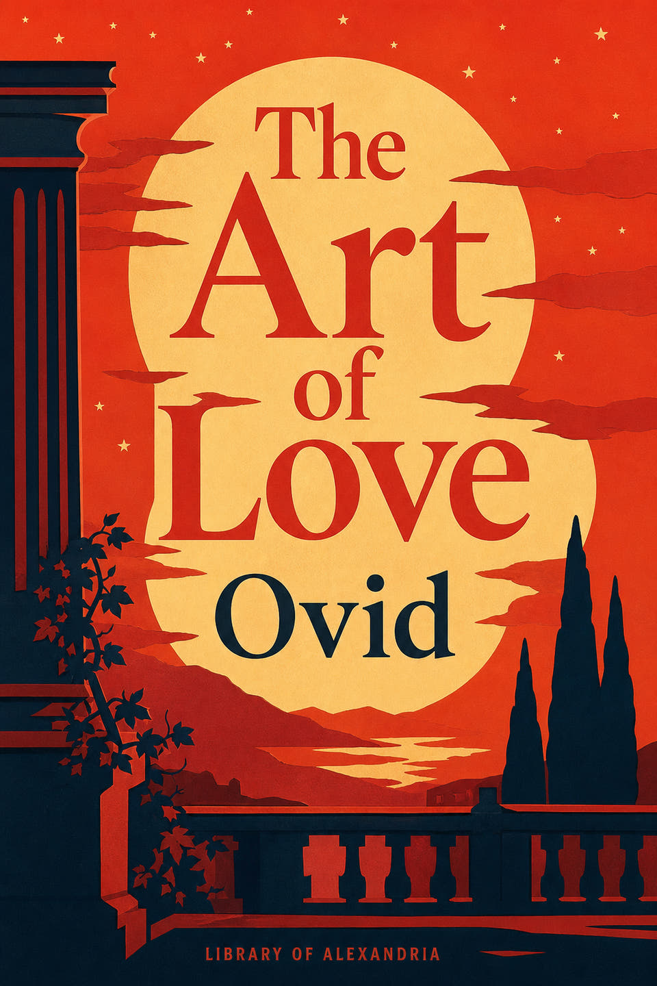 The Art of Love by Ovid, the cover